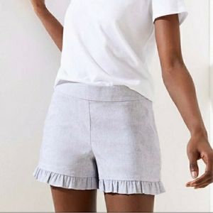 NWT LOFT Ruffle Short